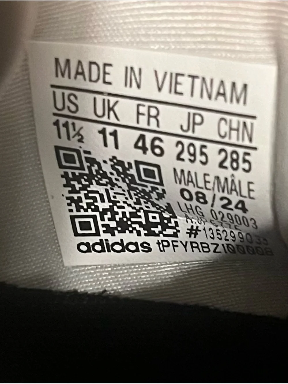 adidas item name